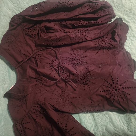 Kate Spade balloon sleeve top - Picture 3 of 3